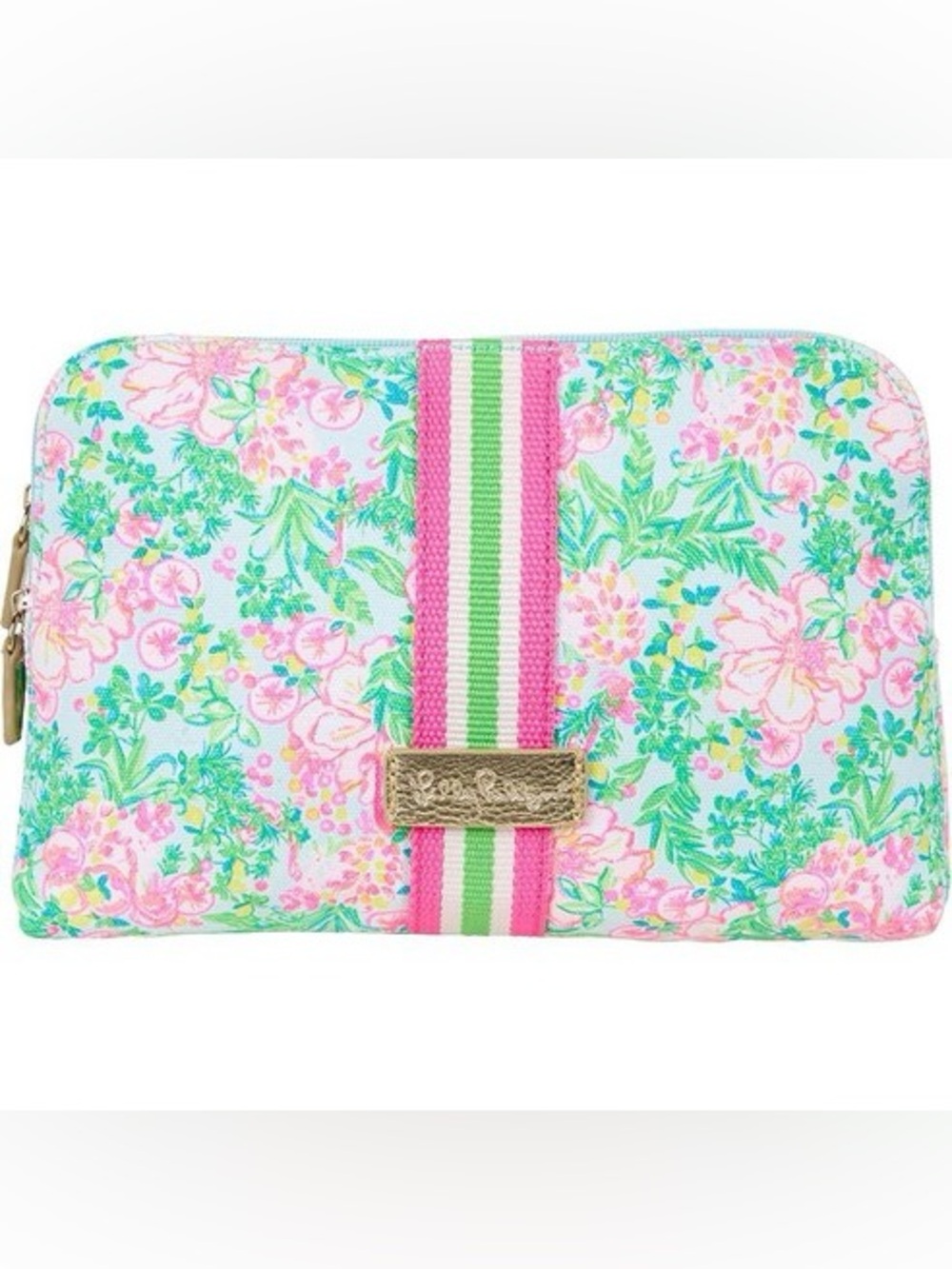 Lilly Pulitzer Thompson Double Pouch/Cosmetic Case